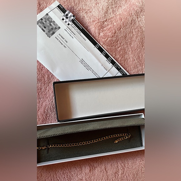 Jordan Blue Jewelers Men's 10K Gold 5.3mm 8.5" Curb Chain Bracelet - Picture 7 of 7